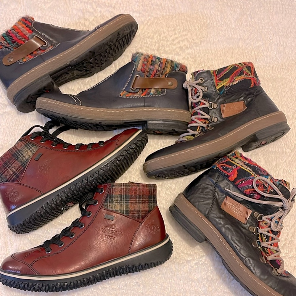 Rieker Leather Boot Bundle